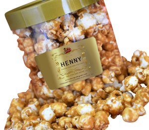 Henny Caramel Popcorn (Small Gift Can)